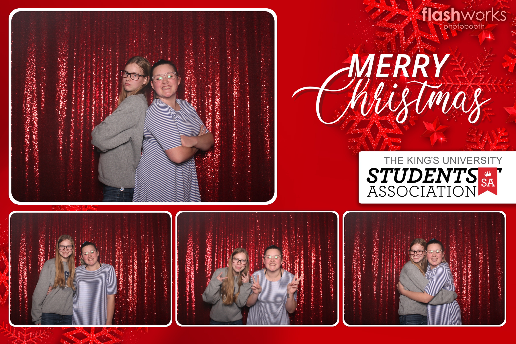 Kings Christmas Party | View more photos from the event at gallery.flashworksphotobooth.com/u/FlashworksPhotoboothInc/Kings-Christmas-Party